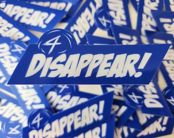 Invisible Woman Ultimate Semi-Transparent Sticker