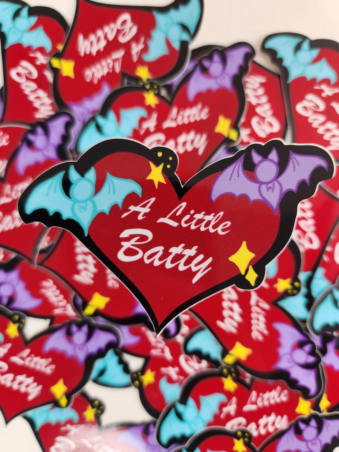 A Little Batty Sticker - Etsy