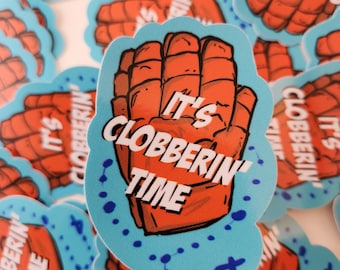 The Thing Sticker | Marvel Fantastic Four Comic Panel - Etsy