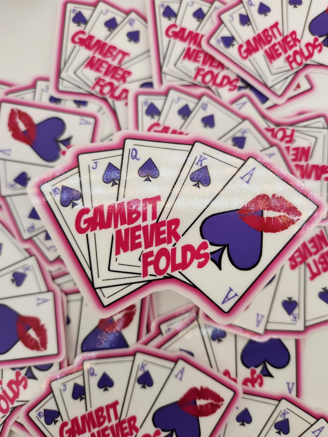 Gambit Sticker Gambit Ultimate Semi-transparent Sticker - Etsy