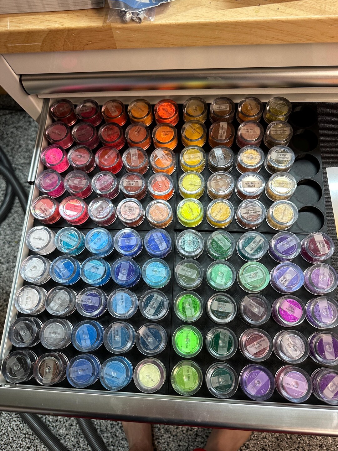 Marbling Pigment Rod Building Storage - Etsy