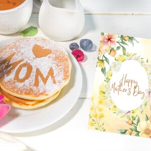 Grußkarten zum Muttertag, leuchtend gelbe Blumen auf lebendigem Hintergrund, durchdachte Karte für das besondere Tagesgeschenk der Mutter, Geschenkkarte zum Muttertag
