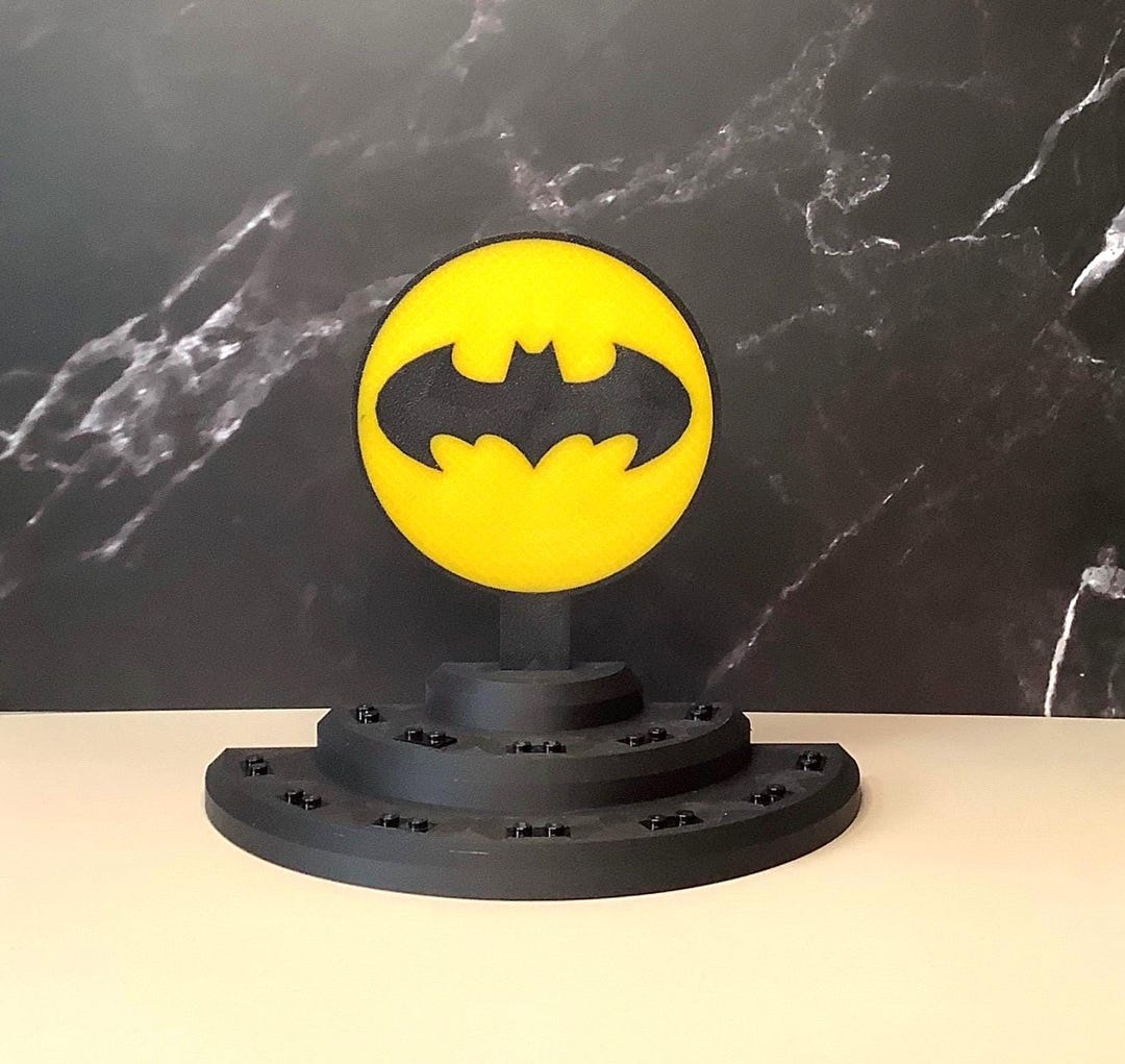 Batman Minifigure Display Base | 3D Printed - Etsy