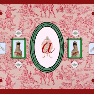 Cartes de correspondance Fabergé personnalisées - Lot de 10 articles de papeterie inspirés de la Russie impériale, initiales personnalisées (enveloppes incluses)