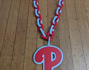 Phillies oversized rally chain - red and white