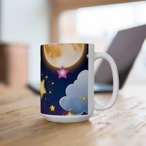 Ceramic Mug - Starry - Fun Coffee Cup - Vibrant Colors