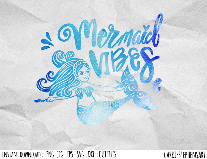 Free Free 324 Mermaid Vibes Svg Free SVG PNG EPS DXF File