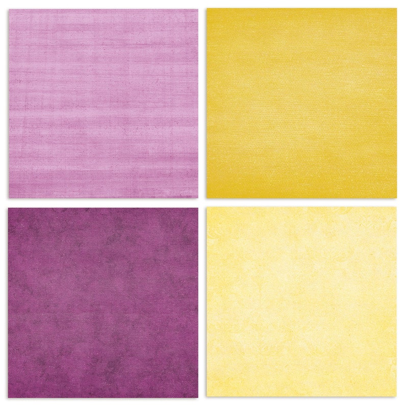 Rainbow Digital Paper Solid Cardstock Backgrounds Red Etsy