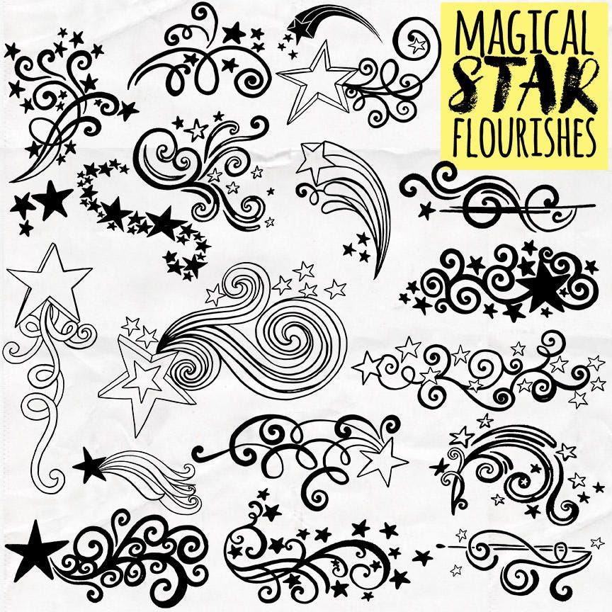 Fancy Scroll Outline