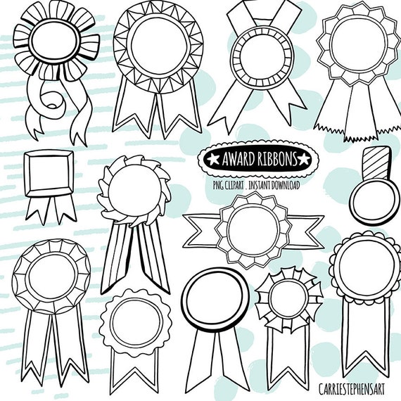 award ribbon coloring pages