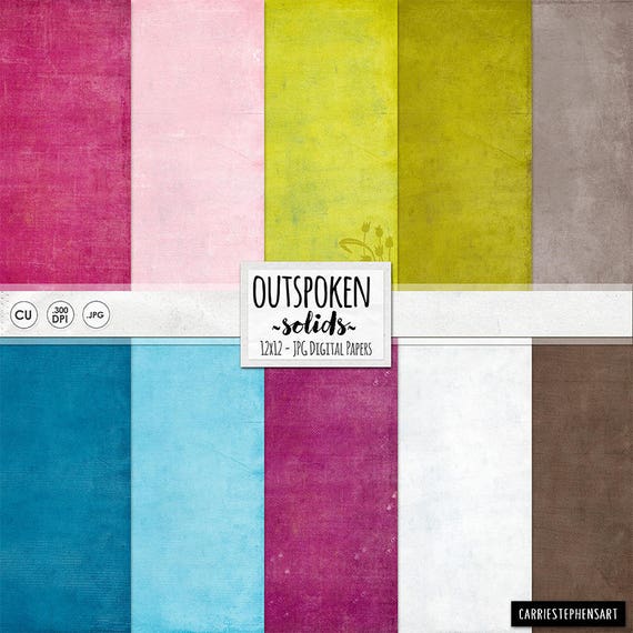 Linen Texture Digital Paper Hot Pink Fuschia Lime Green Blue