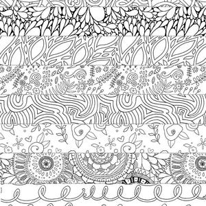 May include: A set of 10 digital papers featuring black and white abstract patterns. The patterns include swirls, dots, flowers, and geometric shapes. The papers are perfect for scrapbooking, card making, and other crafting projects. The text "Artisan Line 02 Digital Papers Carrie Stephens Art" is at the bottom of the image.