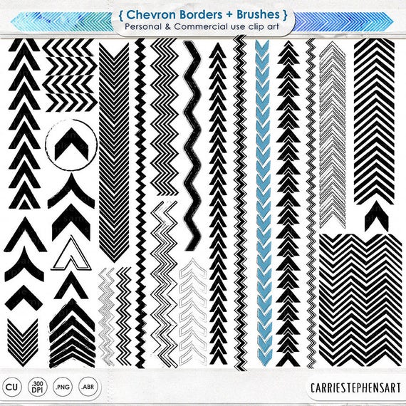 chevron clipart border