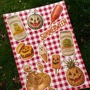 Summerween-stickervellen