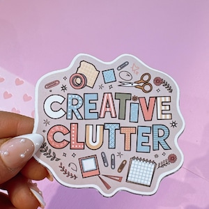 Creative Clutter Sticker
