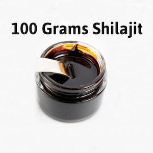 Organic 100% Pure Himalayan Shilajit, Soft Resin, Extremely Potent, Fulvic Acid