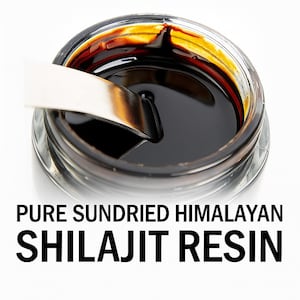 Himalayan Shilajit Pure Soft Resin, Lab Tested, Fulvic Acid, Natural Energy Booster, Ancient Healing Mineral, Organic Resin Shilajit, 5 Gram