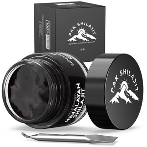 Sundried Himalayan Shilajit Pure Resin, organic, Potent, Fulvic Acid, 30 Grams