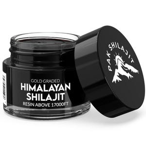 Pure Himalayan Shilajit Resin, Altai shilajit, Organic Energy Booster, Fulvic Acid 45 Days Sundried, Lab Tested Organic Shilajit, 100 Grams