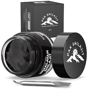 Pure 100% Himalayan Shilajit, Soft Resin, Organic, Extremely Potent, Fulvic Acid, Sundried Lab Tested Shilajit, Ayurvedic Medicine, 100 Gram
