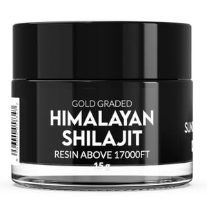 Organic Himalayan Shilajit Pure Resin, Extremely Potent, Fulvic Acid, Lab Tested