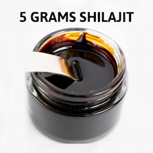 Organic 100% Pure Himalayan Shilajit, Soft Resin, Extremely Potent, Fulvic Acid