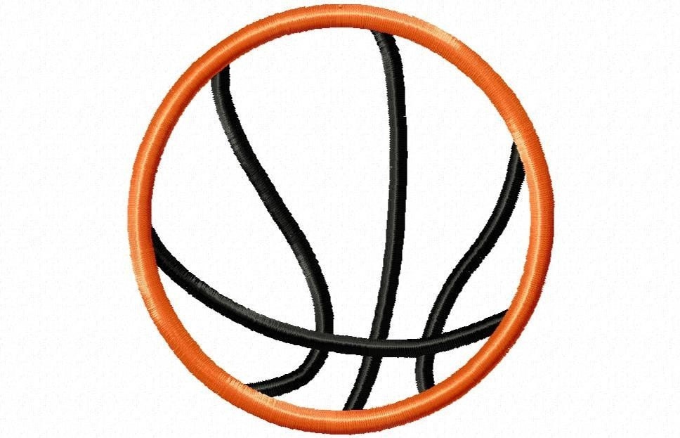 Basketball embroidery embroiderydesigns clawed designs zoom machine create