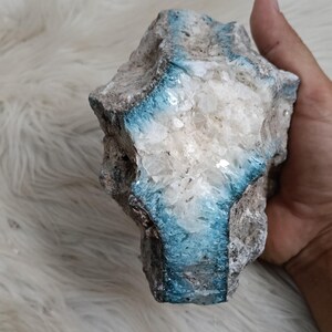 1100 gr Blue Ice Glacierite Rare Mineral Specimen High End Jewelry Making,Blue Ice Crystal,Stone Rough Raw Gemstone 27