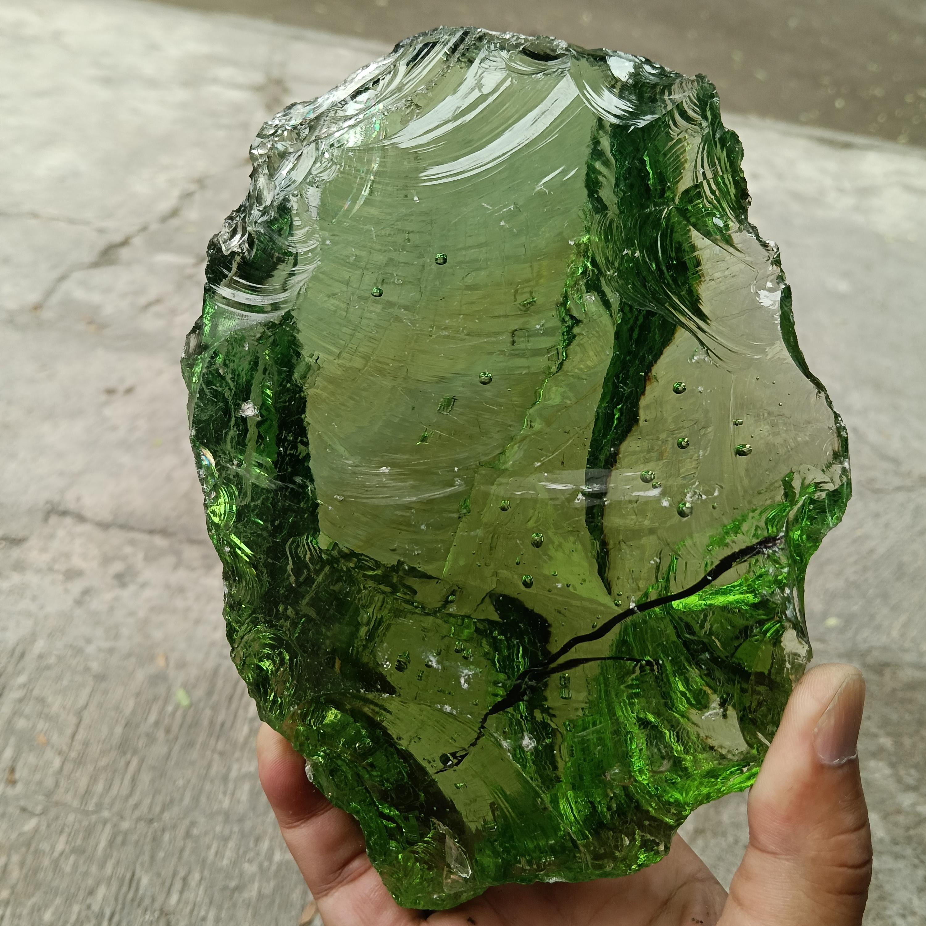 原石アンダラクリスタル：天然モノアトミック宝石、1489グラム、41
