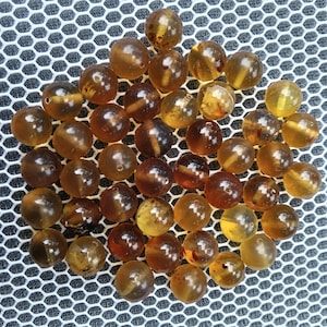 46 gr Indonesia Sumatra Amber Polished Rough Raw Stone Gemstone 5