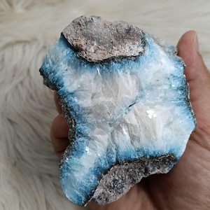 774 gr Blue Ice Glacierite Rare Mineral Specimen High End Jewelry Making,Blue Ice Crystal,Stone Rough Raw Gemstone 15
