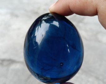 207gr Polished Oval Andara Crystal: Monatomic Gemstone for Healing