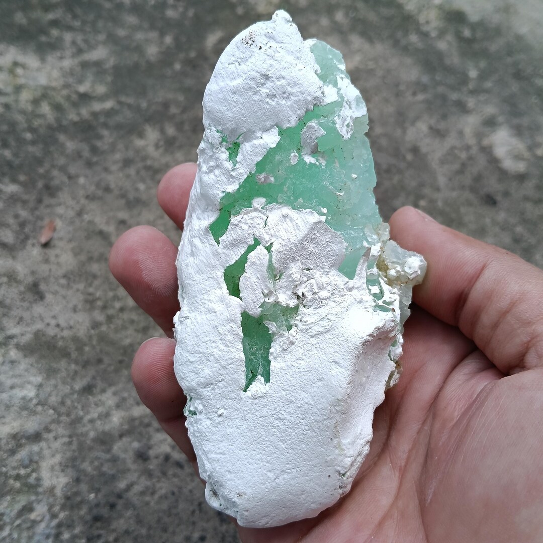 247 Gram Indonesia Crysoprase Stone Rough,raw Crystal Healing Gemstone ...