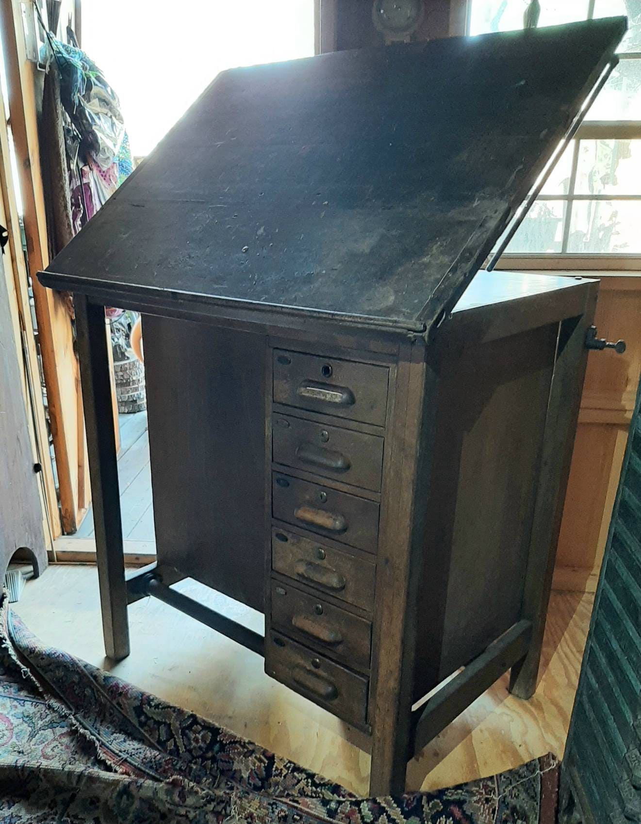 Vintage 2024 art desk