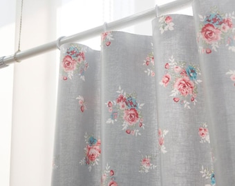 Waterproof Fabric | “Shabby Garden” Vintage Floral Chic 100% Cotton with TPU Lamination, 110cm (43”) Wide, Made in Korea  (TPU-983555)
