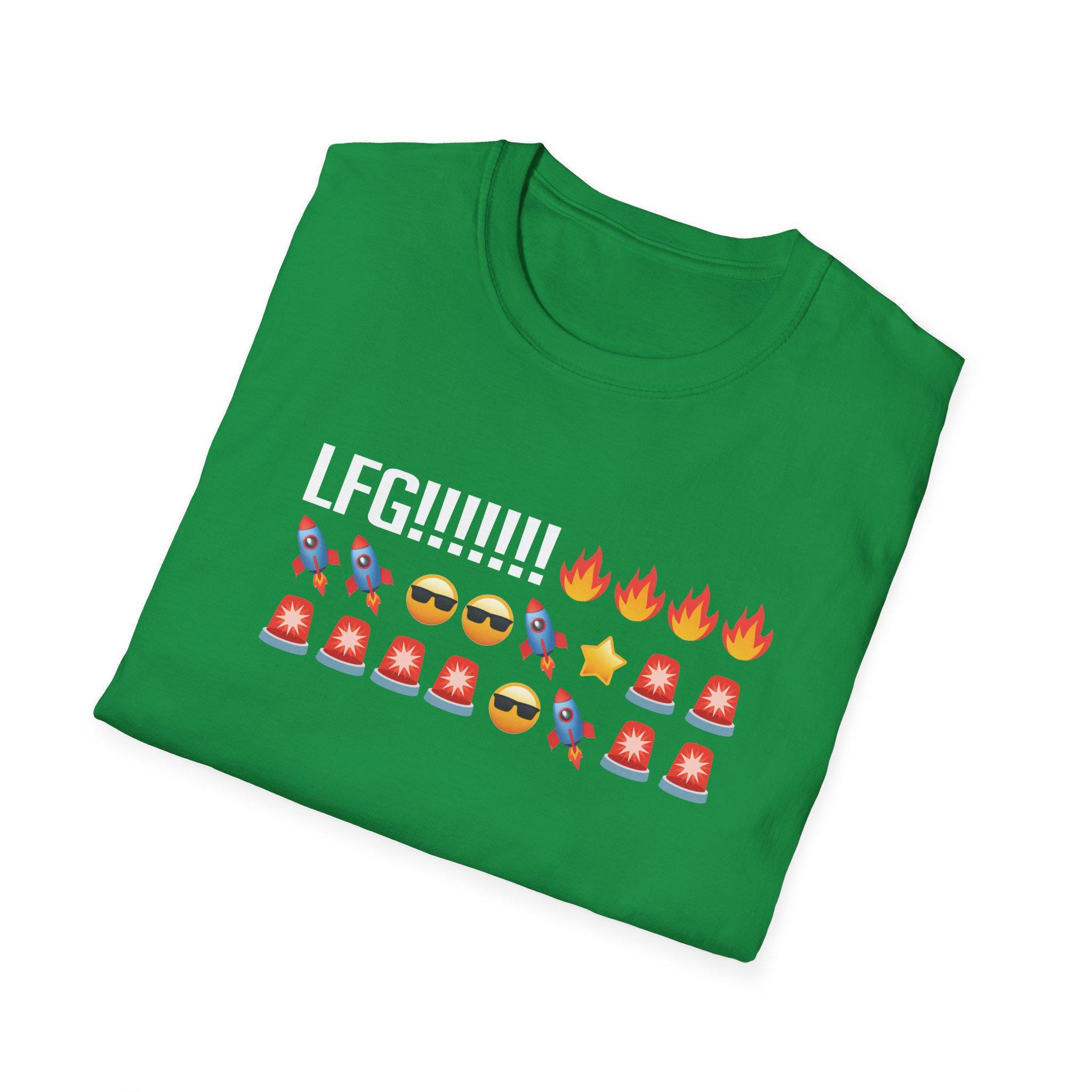 LFG Emojis Funny Shirt Dinar Crypto Gift His or Hers Unisex Softstyle  T-shirt - Etsy Australia