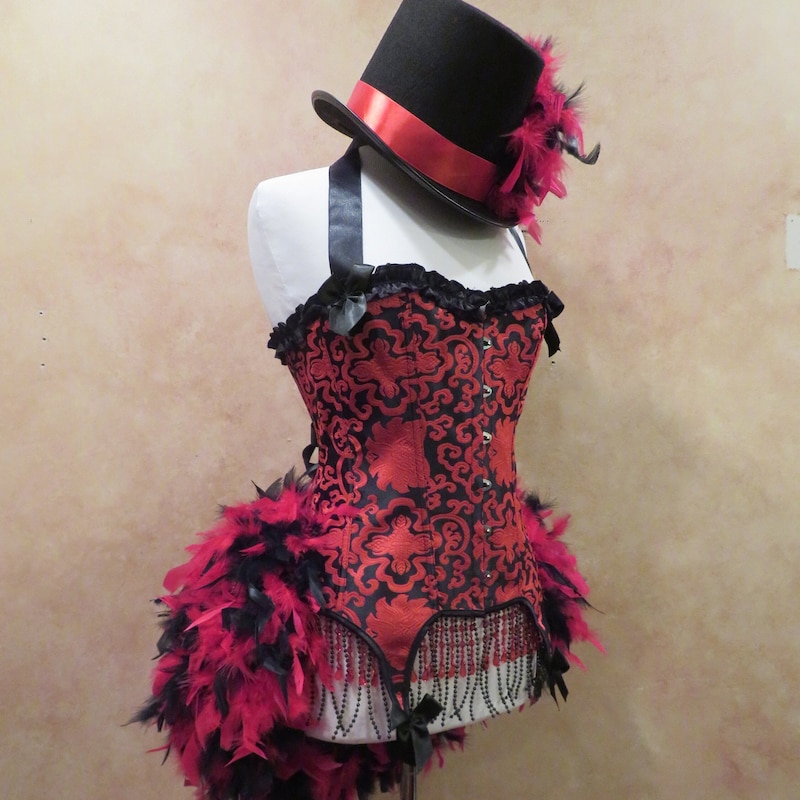 Spannende Moulin Rouge Outfit Ebenbild