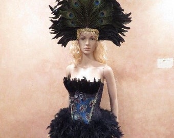 MARDI GRAS Masquerade Party Dress Samba Carnival Parade Bourbon Street Circus Costume