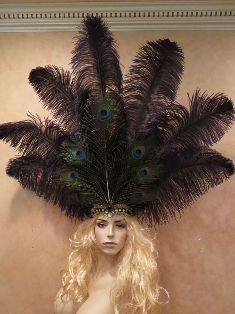 Custom Vegas Cher Showgirl Drag Queen Proud as a Peacock Etsy