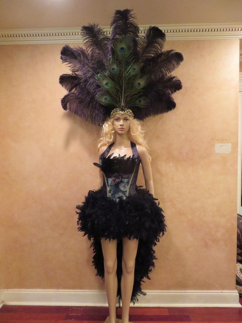 Custom Vegas Cher Showgirl Drag Queen Proud as a Peacock Etsy