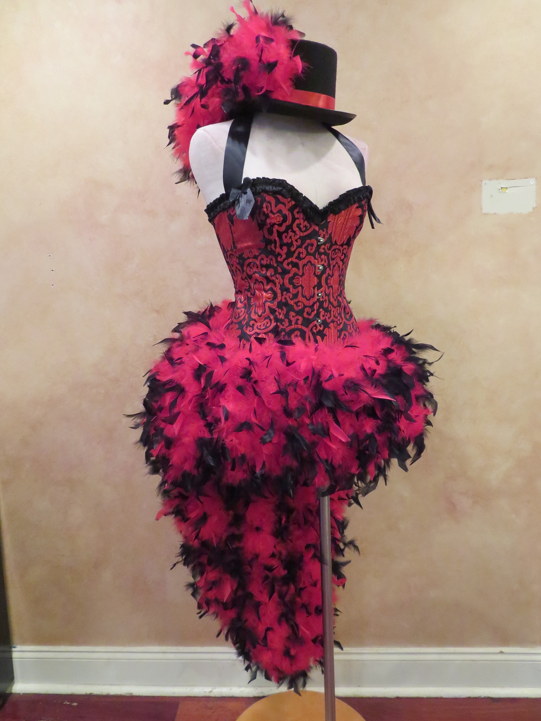 Can Can M052 Moulin Rouge French Authentic Can Can Dress Costume Set -   Sweden