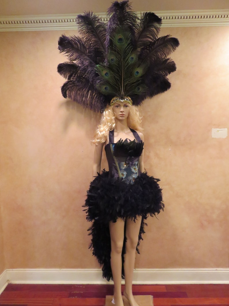 Custom Vegas Cher Showgirl Drag Queen Proud as a Peacock Etsy