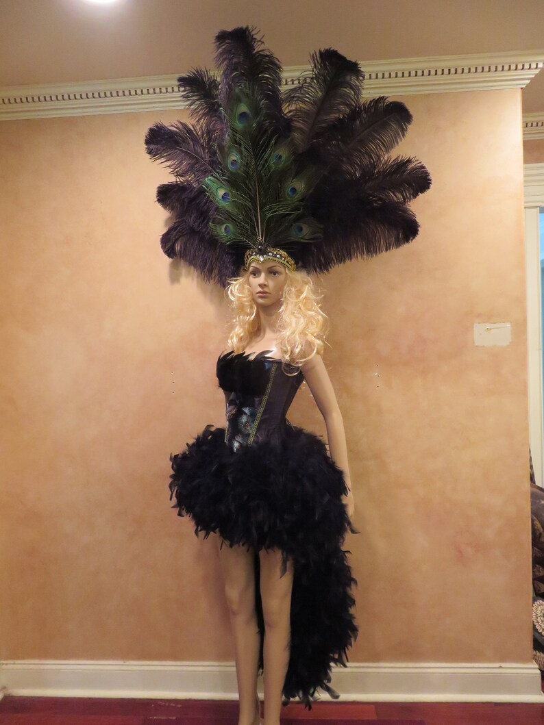 Custom Vegas Cher Showgirl Drag Queen Proud as a Peacock Etsy