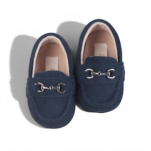 navy blue infant dress shoes Navy Leather Baby Mary Jane Shoes