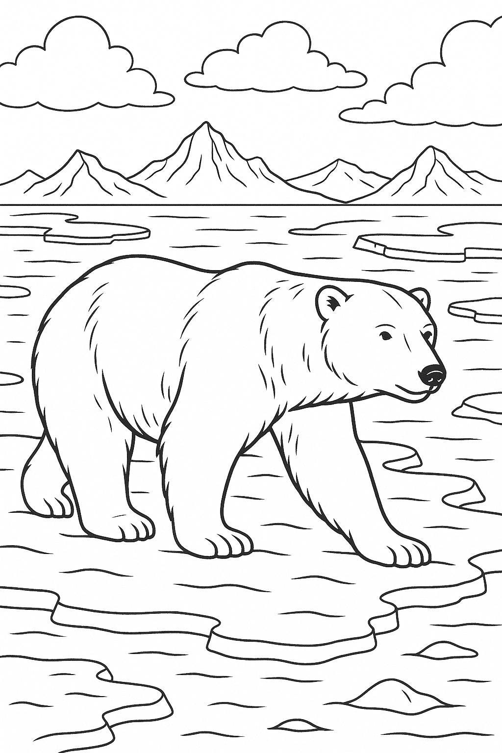 25 Alaska Coloring Pages for Adults & Kids | Wilderness Wildlife Nature ...