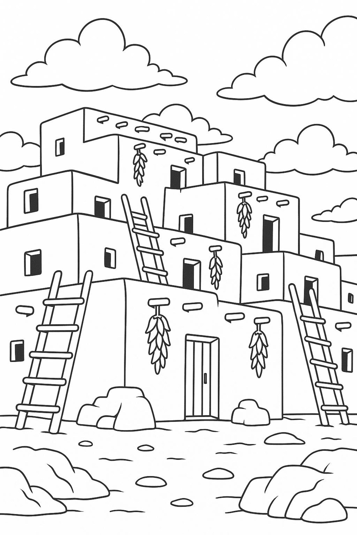 25 New Mexico Coloring Pages for Adults & Kids Land of Enchantment ...