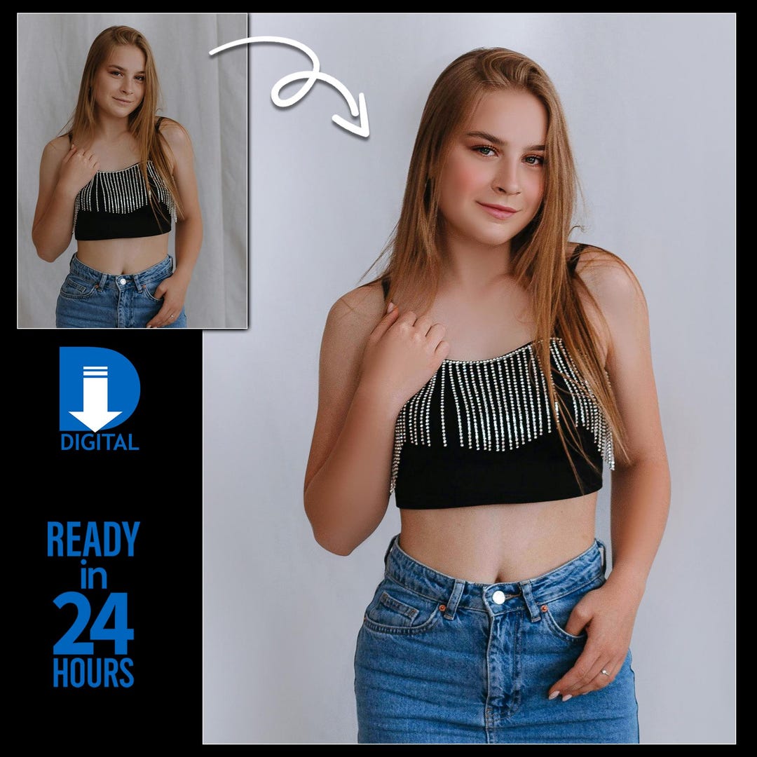 Professional Background Changing, Studio Backdrop Editing, Portrait ...