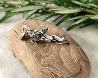 ヴィンテージシルバータスコメキシカンエンジェルペンダント - Etsy 日本