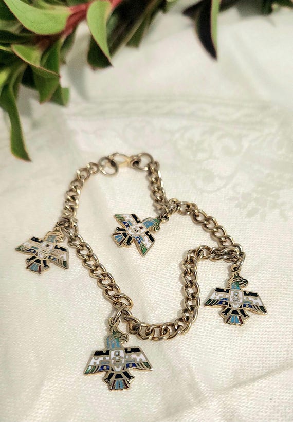 Vintage Silvertone Indigenous/Native American-The… - image 2