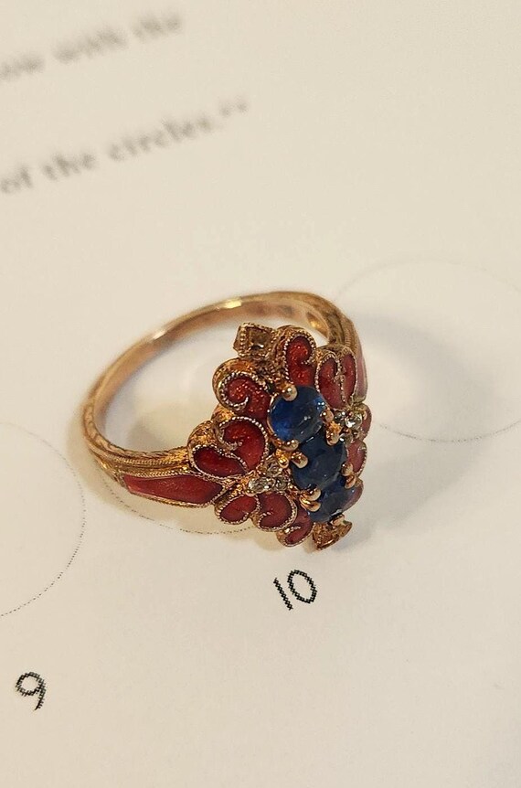 Generations 1912 Sterling Silver Kanchanaburi Sap… - image 7